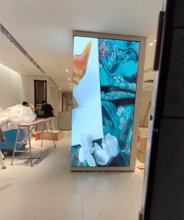 临漳商场门店转角LED显示屏